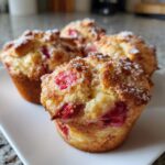 strawberry lemon muffins