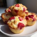 strawberry lemon muffins