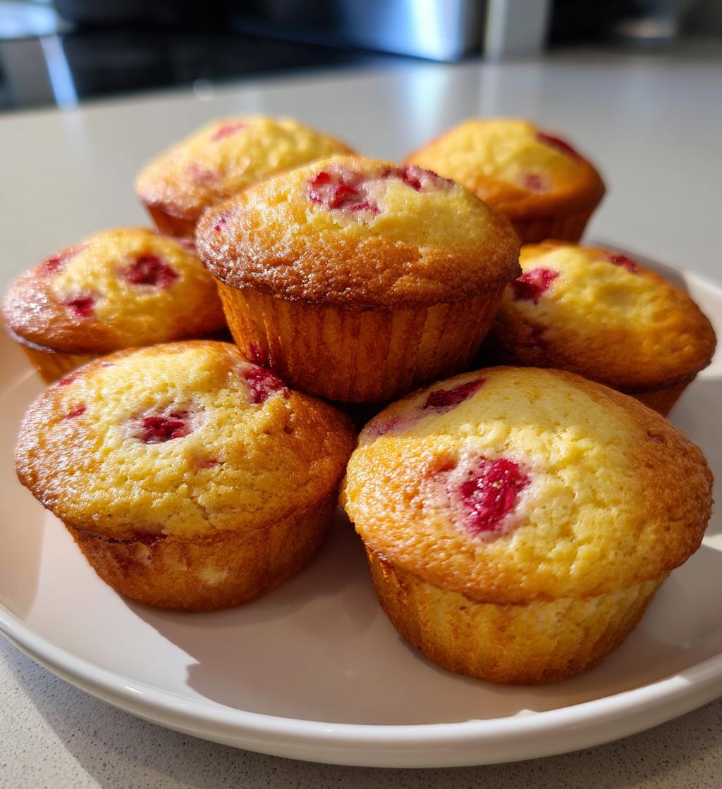 strawberry muffins