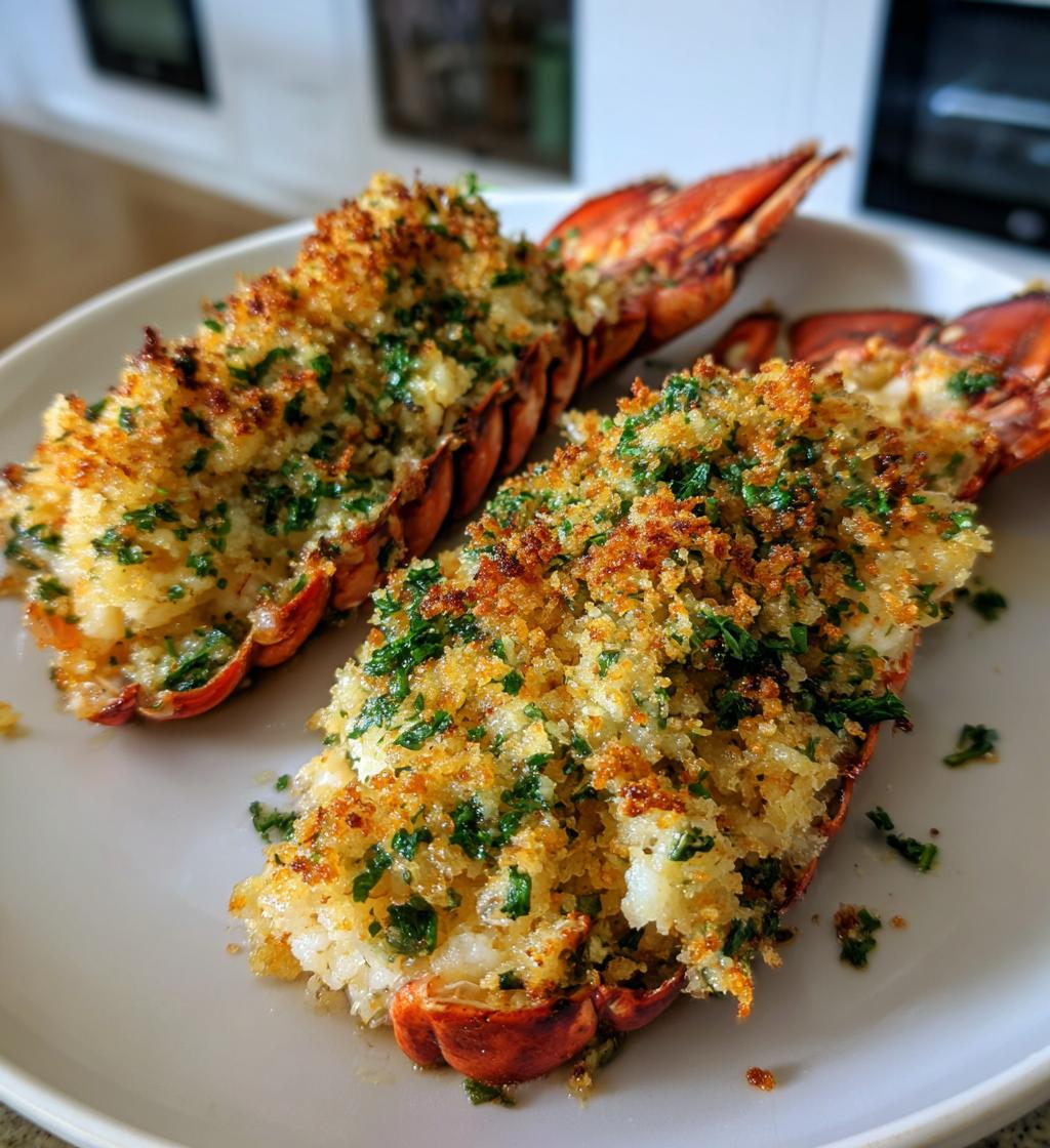 stuffed lobster tail recipe