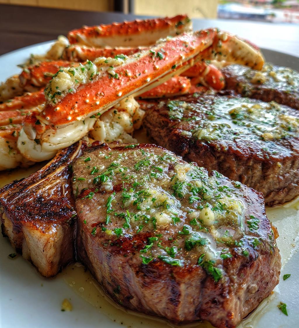 surf and turf recipes crab