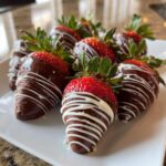 valentines chocolate covered strawberry for him