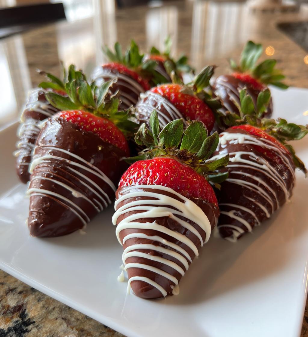 valentines chocolate covered strawberry for him