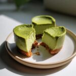 Green Cheesecake Bites