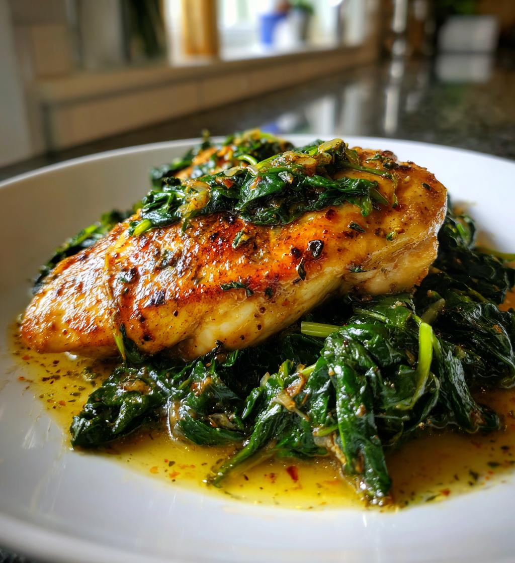 Green Chicken Dinner