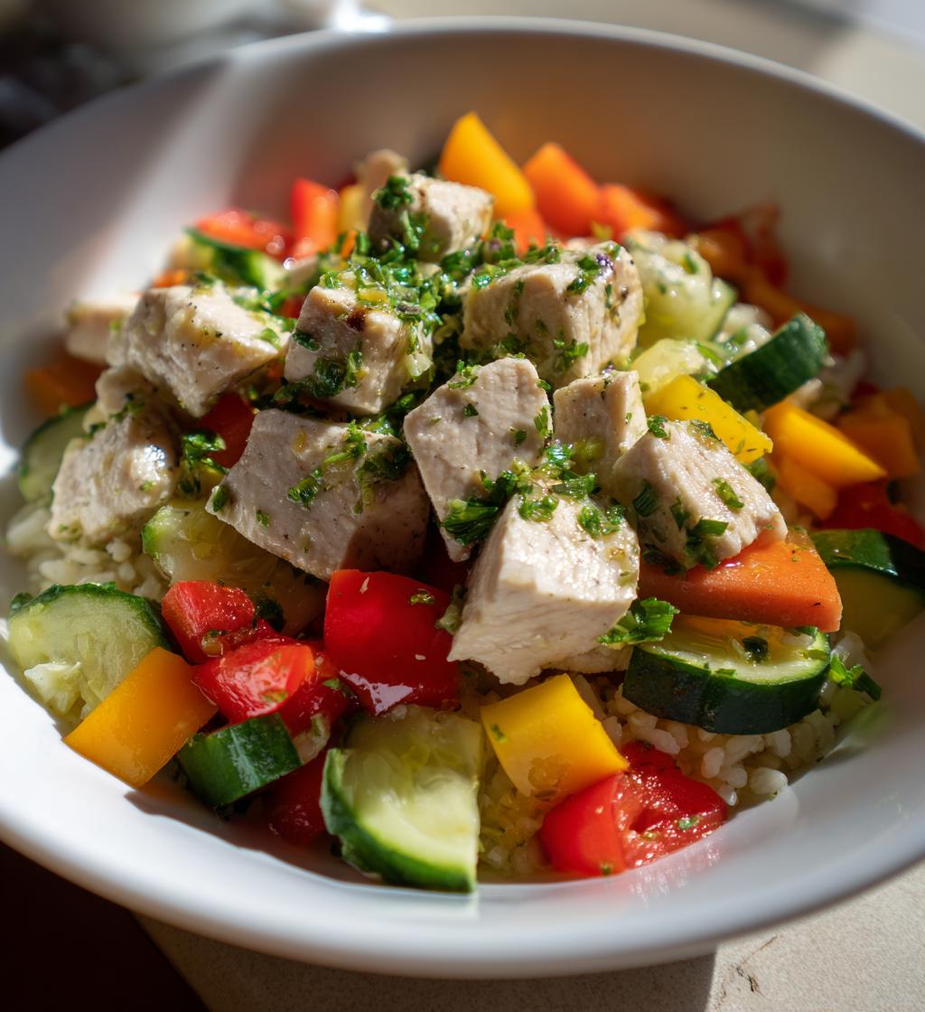 High Protein Spring Salad