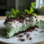 No Bake Mint Dessert