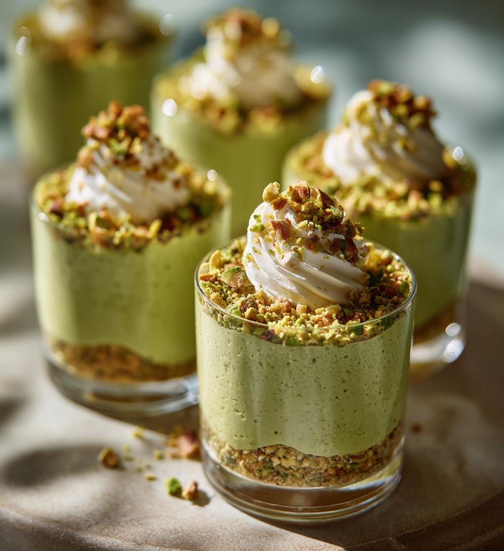 Pistachio Dessert Cups