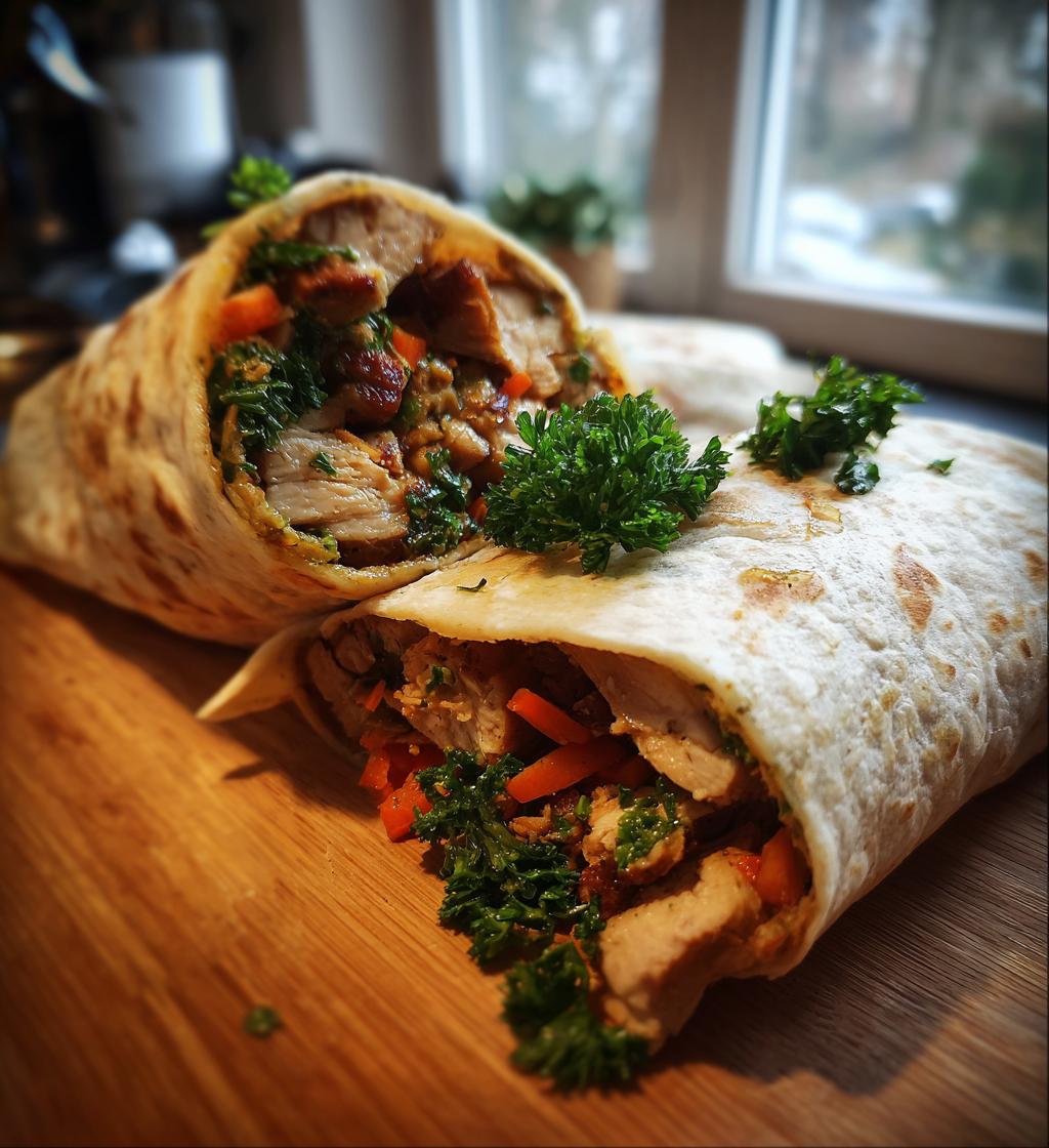 Spring Chicken Wrap
