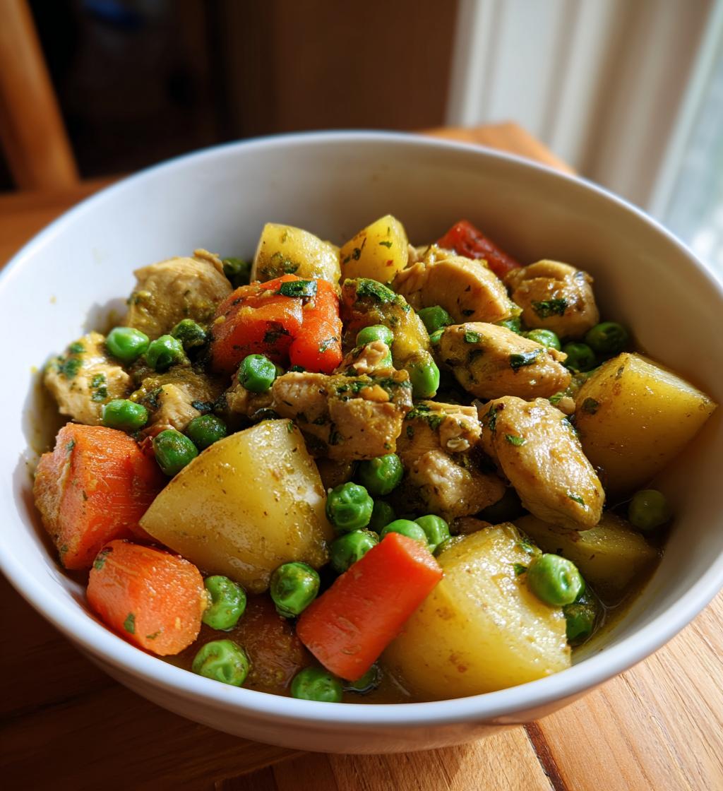 Spring Vegetable Chicken Skillet