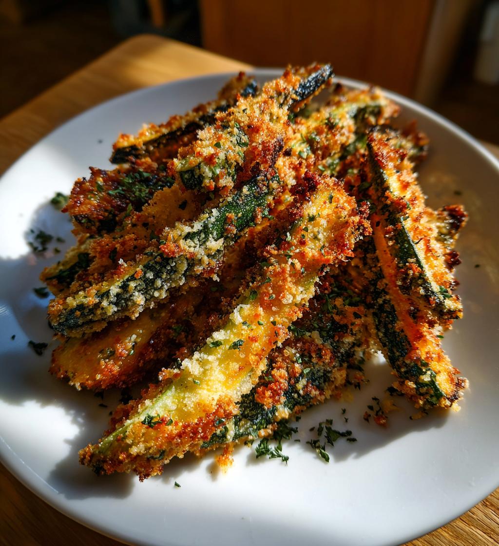 air fryer zucchini fries