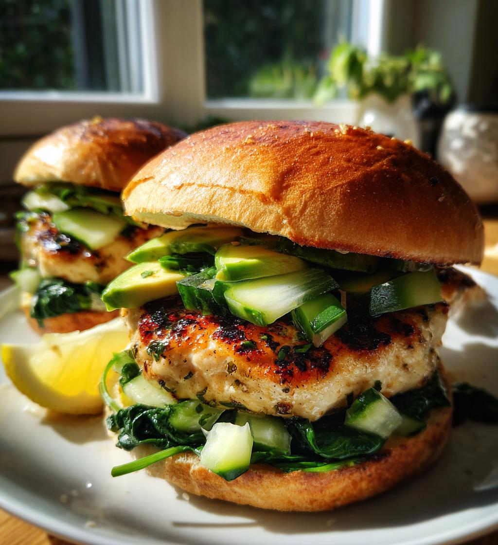 chicken burgers