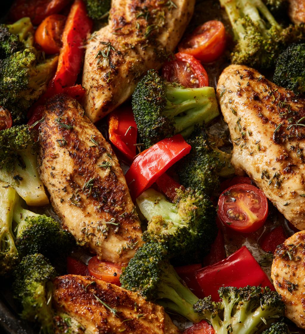 chicken sheet pan dinner