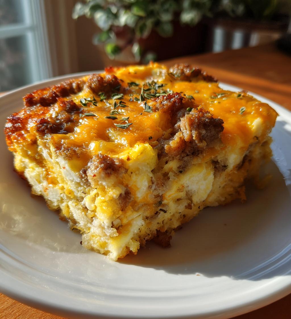 crockpot breakfast casserole
