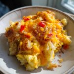 crockpot breakfast hashbrown casserole overnight