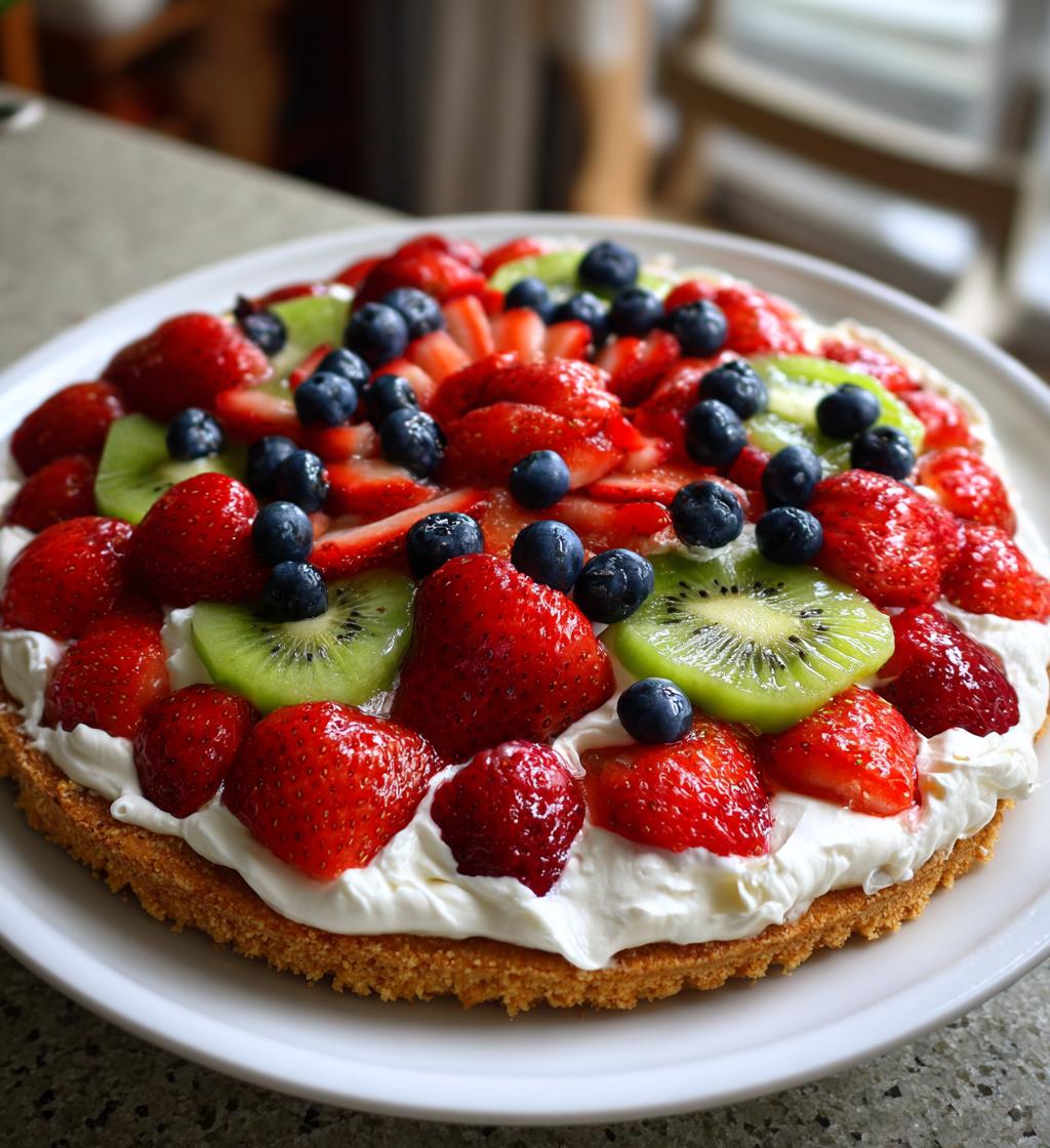 easy fruit pizza recipe