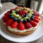 easy fruit pizza sugar cookie recipe