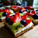 easy fruit pizza sugar cookie simple