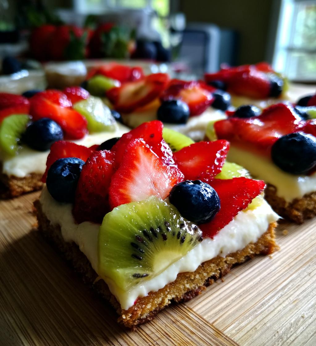 easy fruit pizza sugar cookie simple