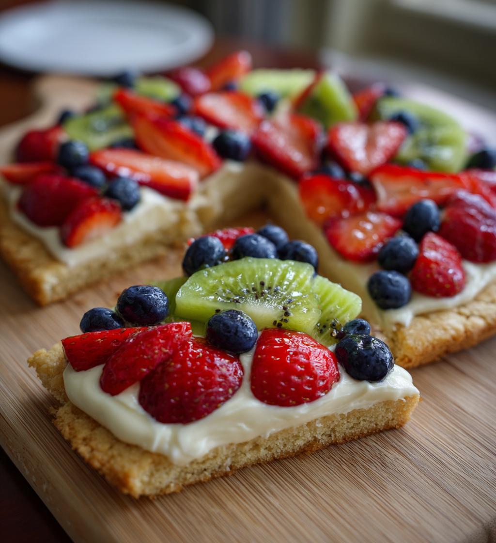 fruit pizza sugar cookie pillsbury