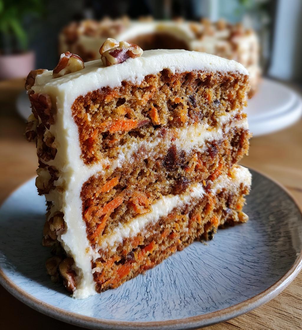 healthy carrot cake