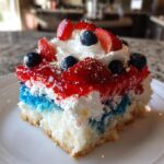 jello poke cake 4th of july