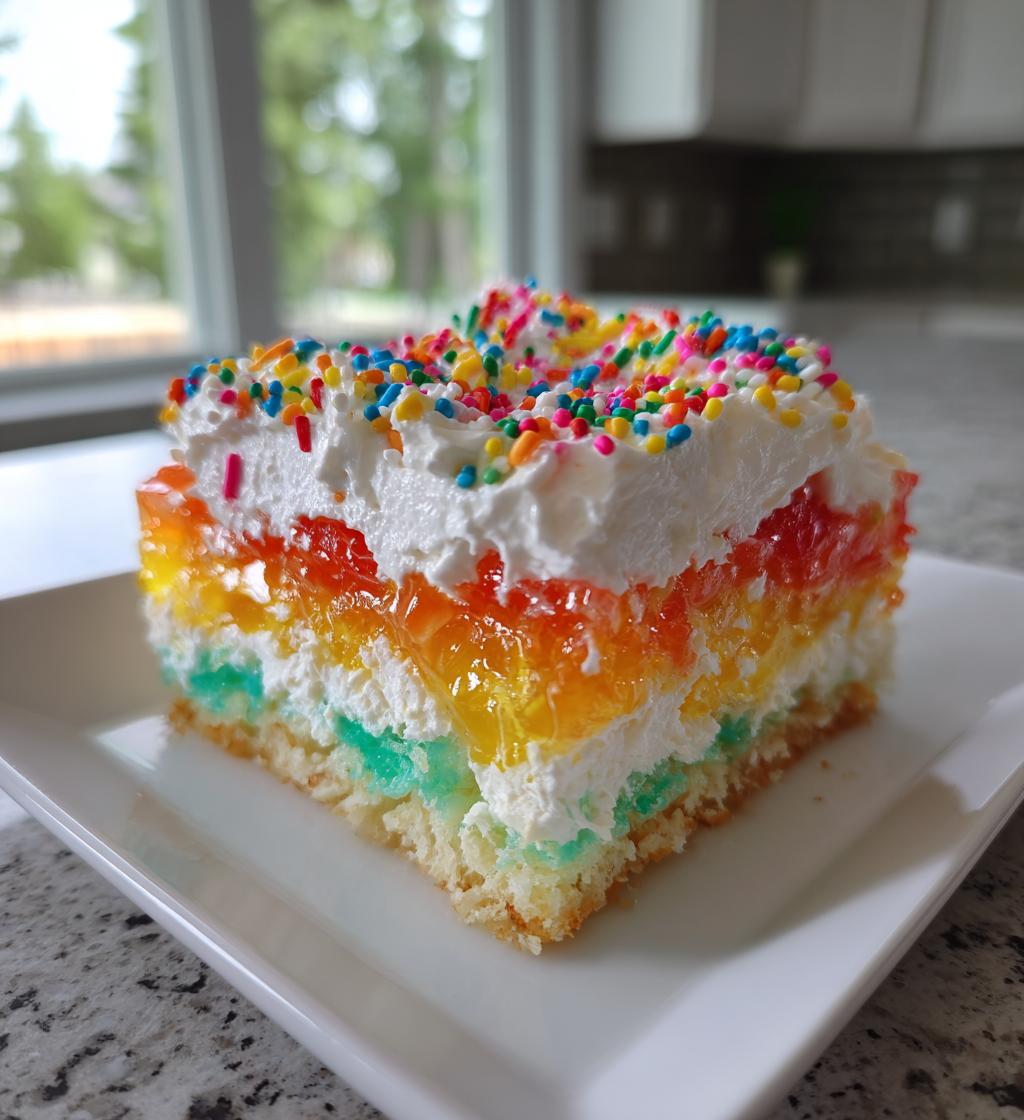 jello poke cake easter