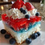 jello poke cake recipe 4th of july