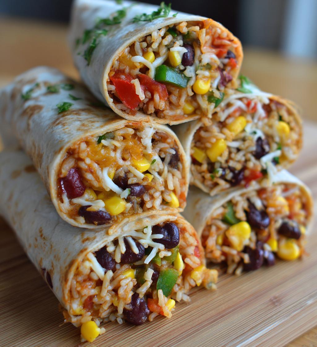 meal prep burritos
