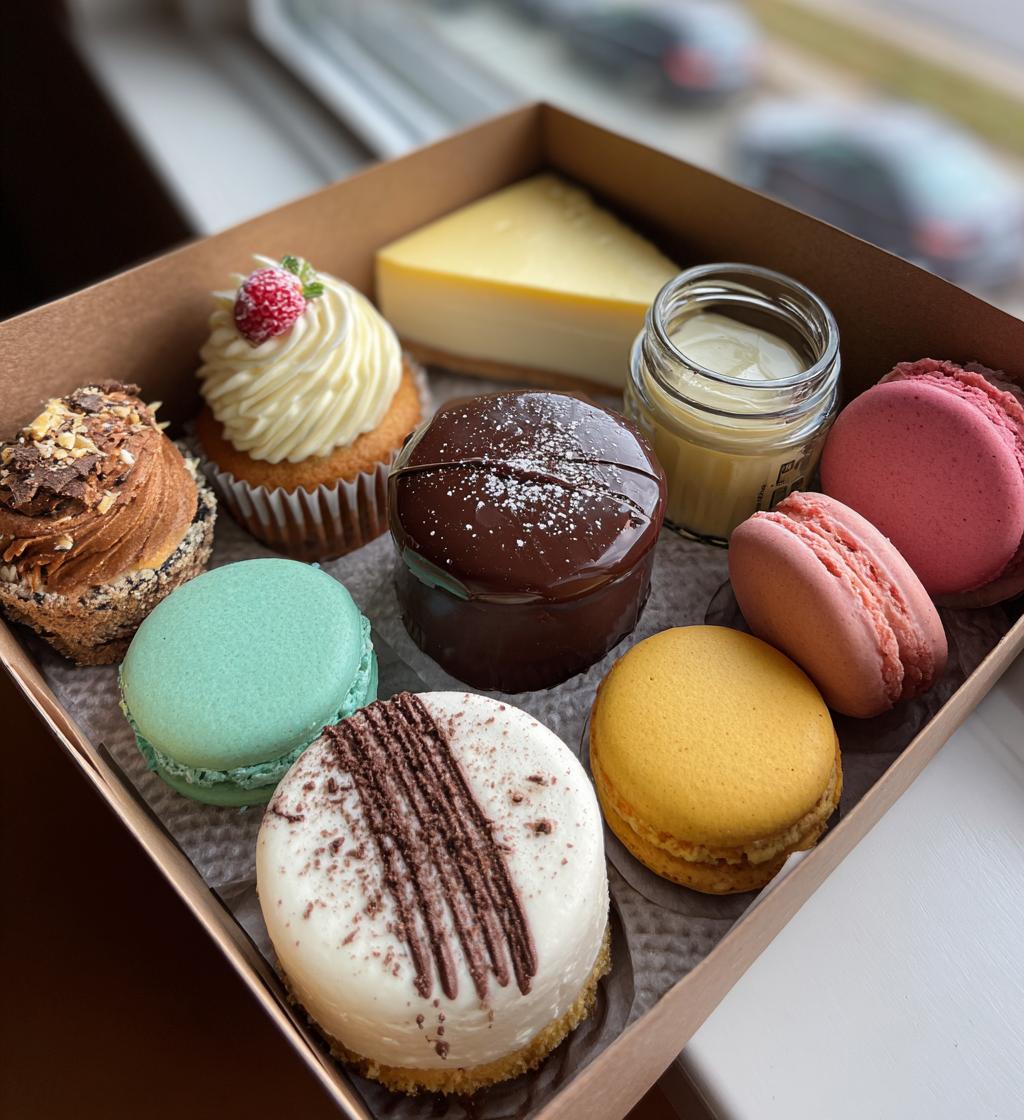 mothers day desserts boxes