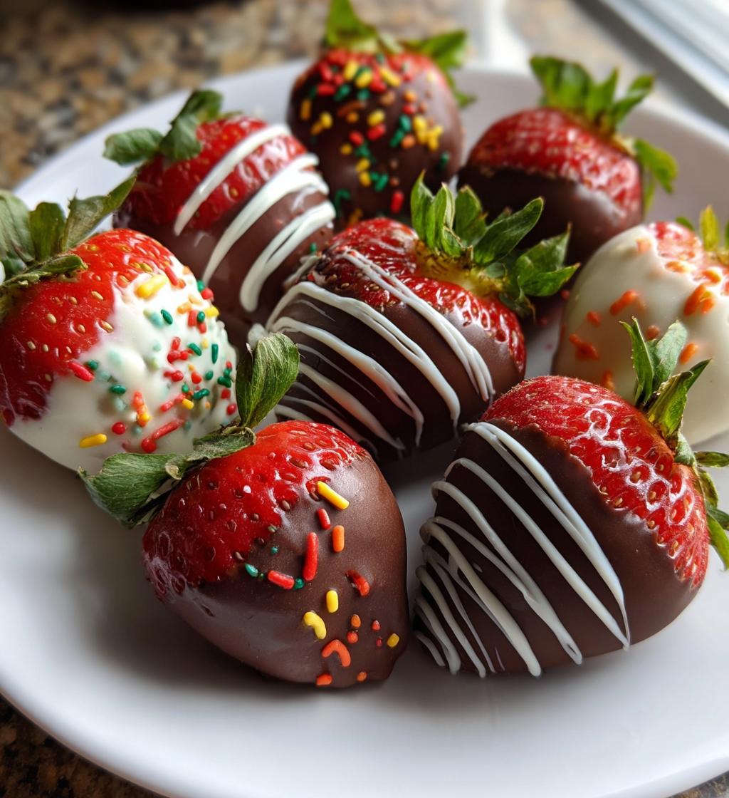 mother's day strawberries red