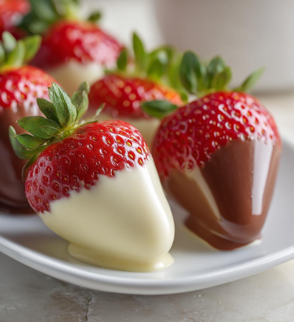 mother's day strawberries white