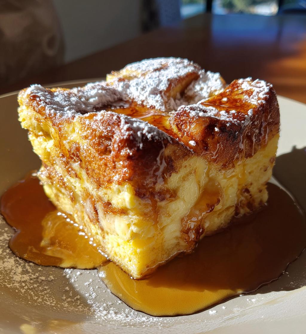 overnight french toast bake brioche