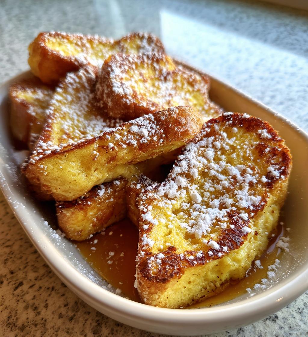 overnight french toast bake for two