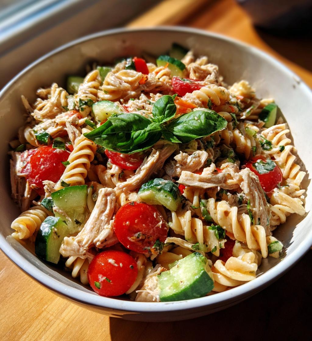 pasta salad recipes healthy lunch