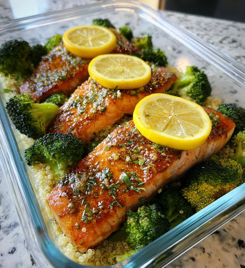 salmon meal prep