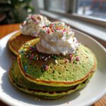 st patricks day green pancakes