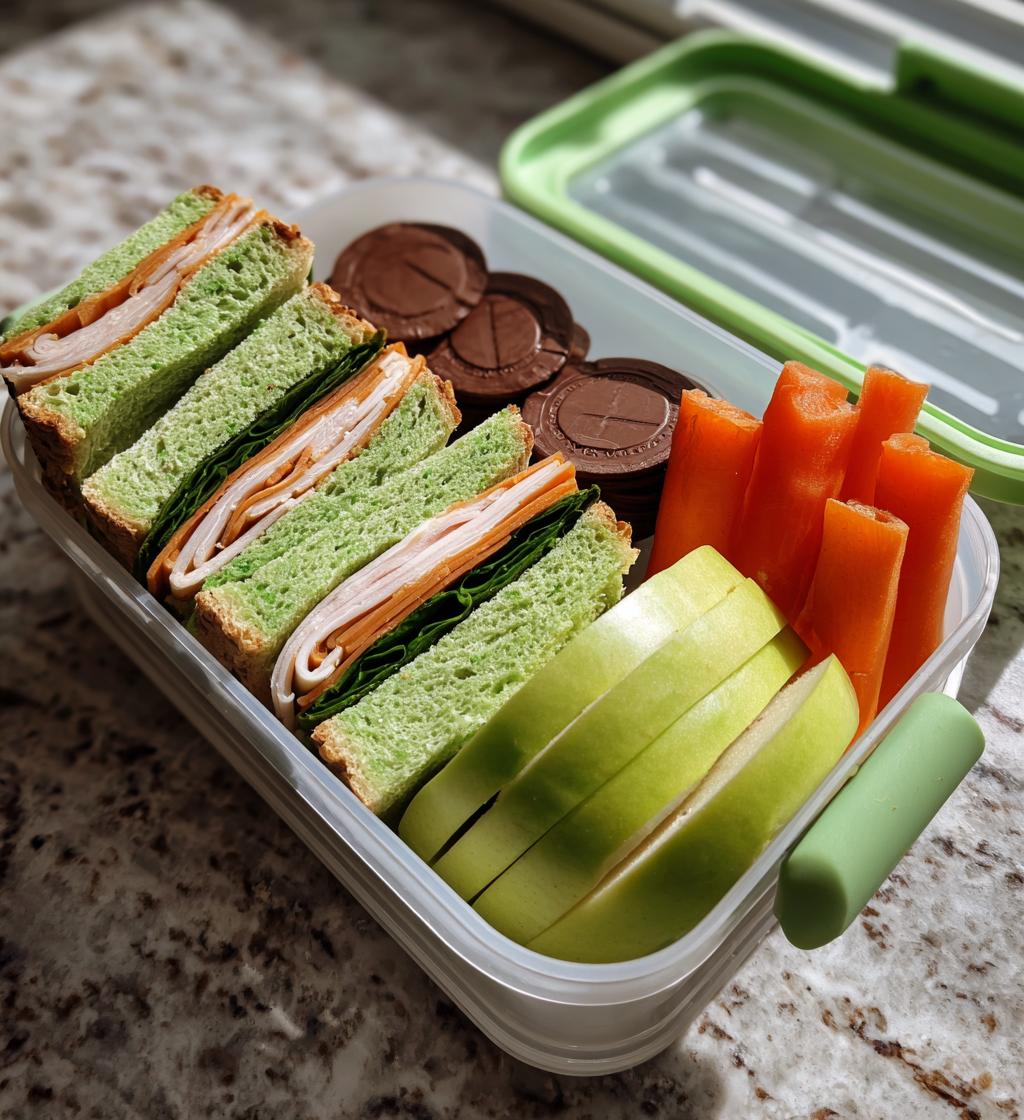 st patricks day lunch box ideas