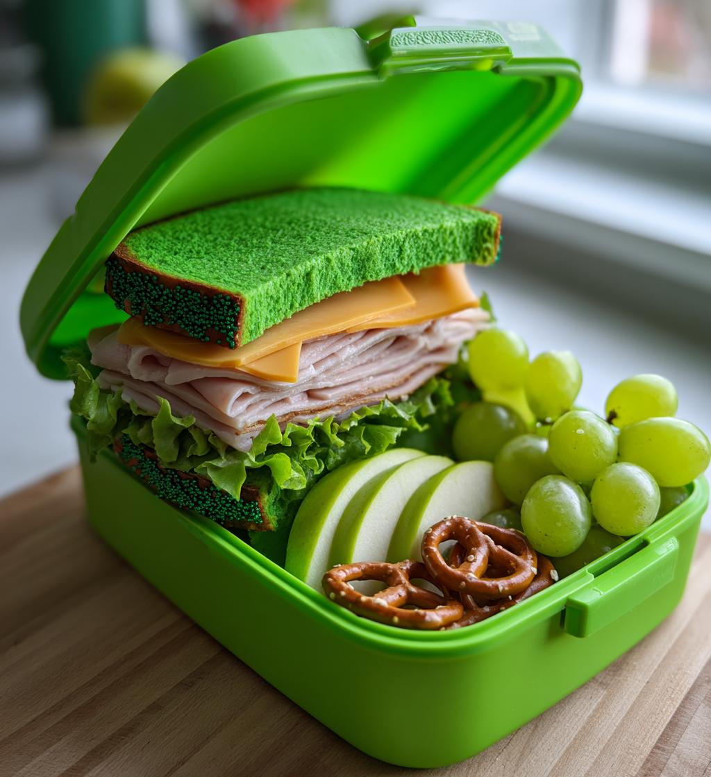 st patricks day lunch box