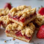 strawberry pie bars