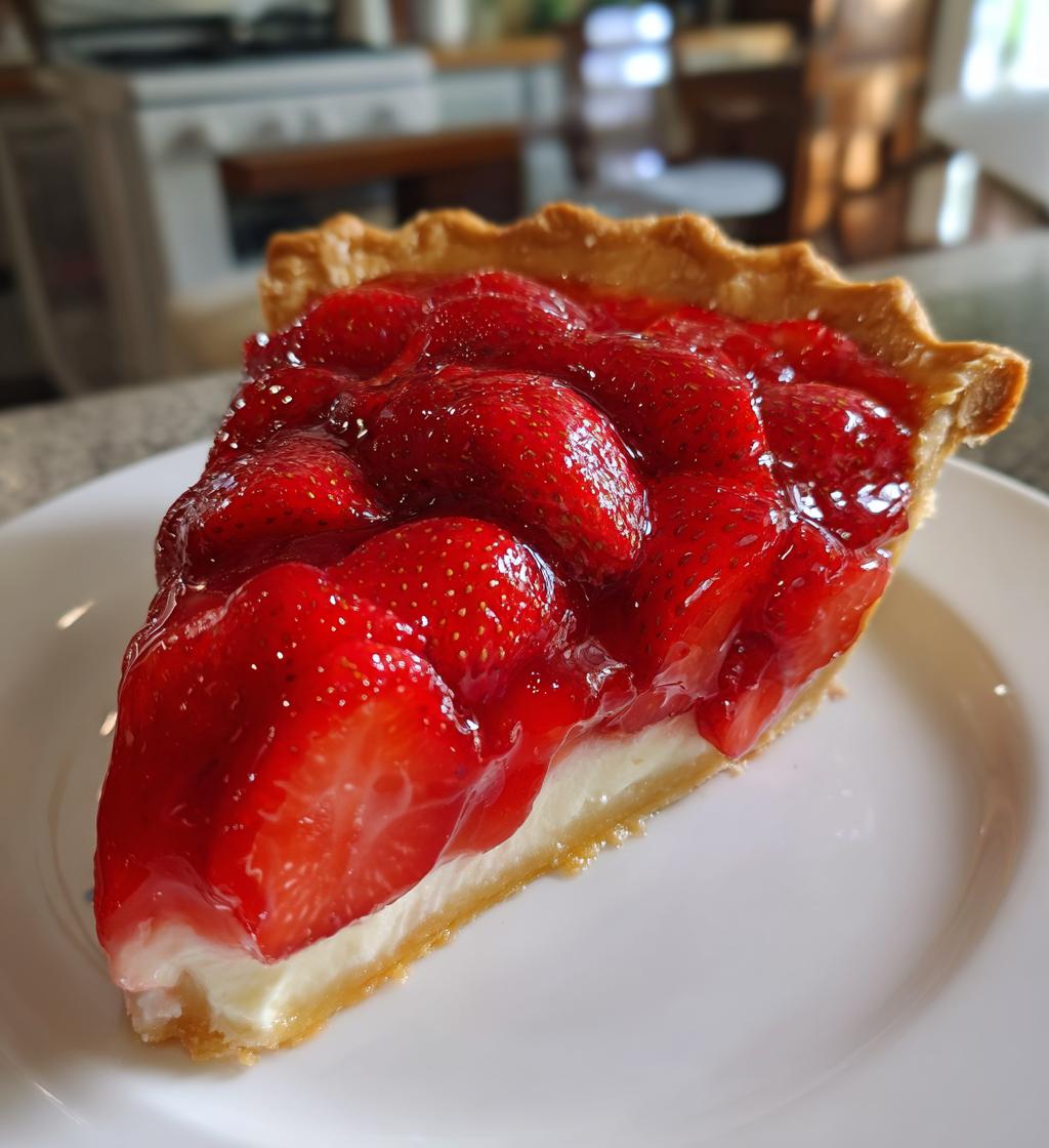 strawberry pie with jello