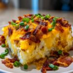 twice baked potato casserole in crockpot