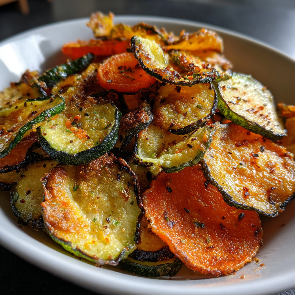 Air Fryer Recipes Healthy Easy: 5 Crispy Veggie Chips