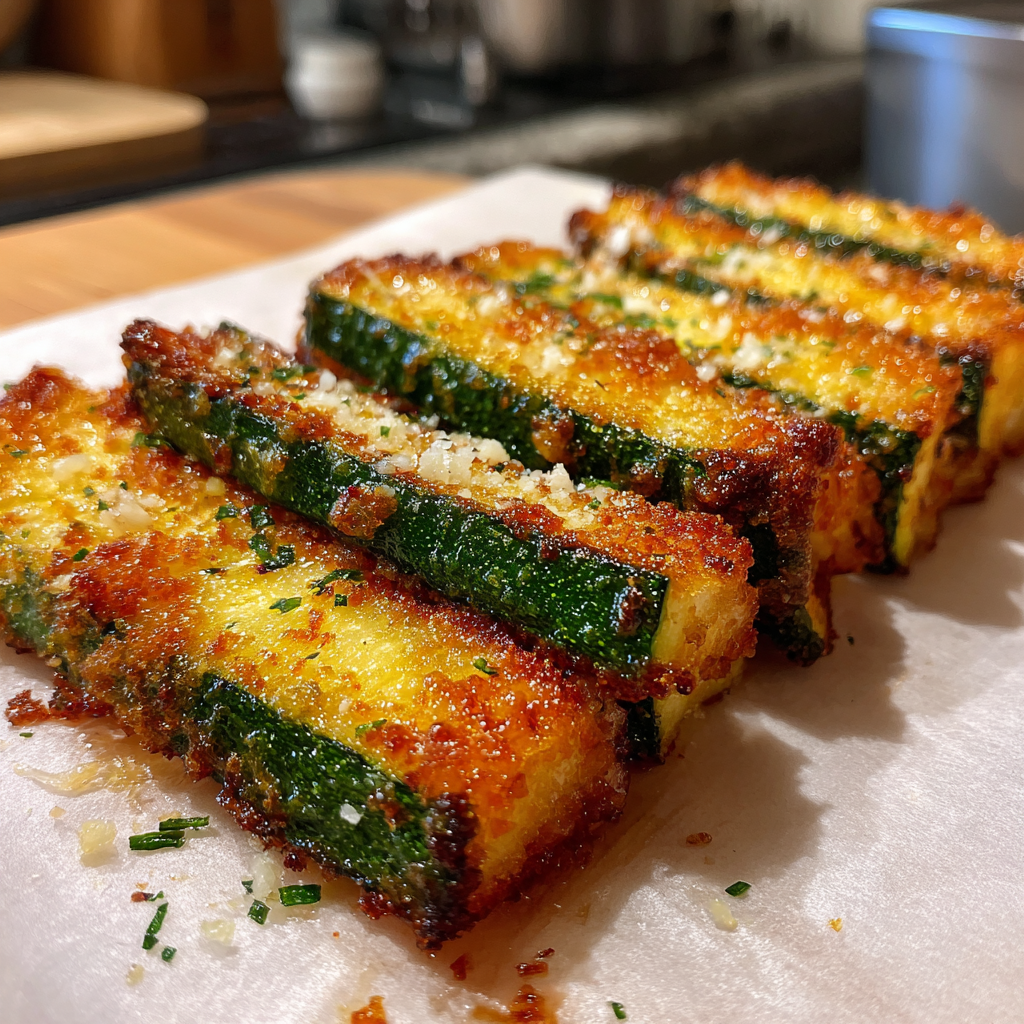 Air Fryer Recipes Healthy Low Carb: Zucchini Fries Delight