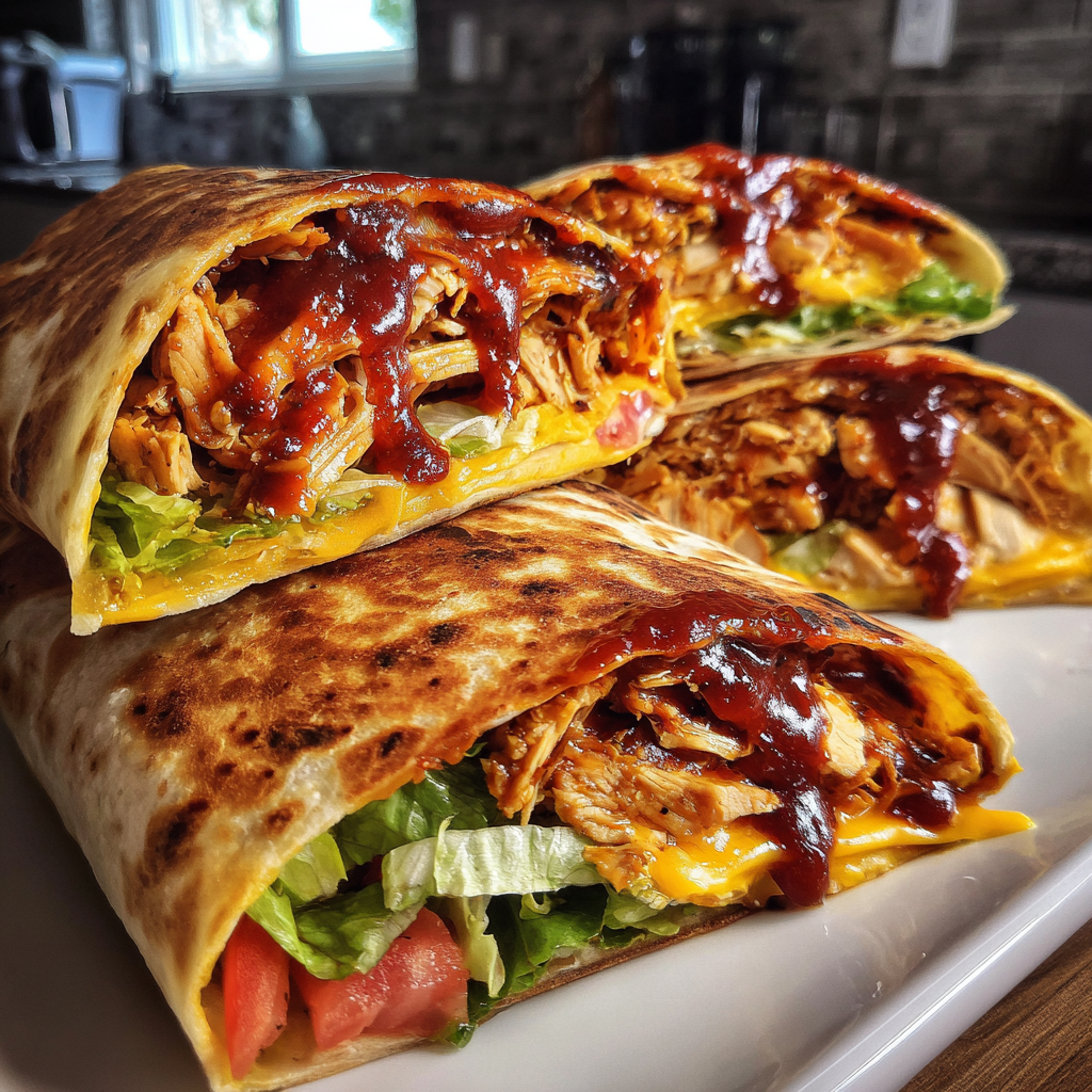 BBQ Chicken Wraps: 5 Flavorful Minutes to Delight