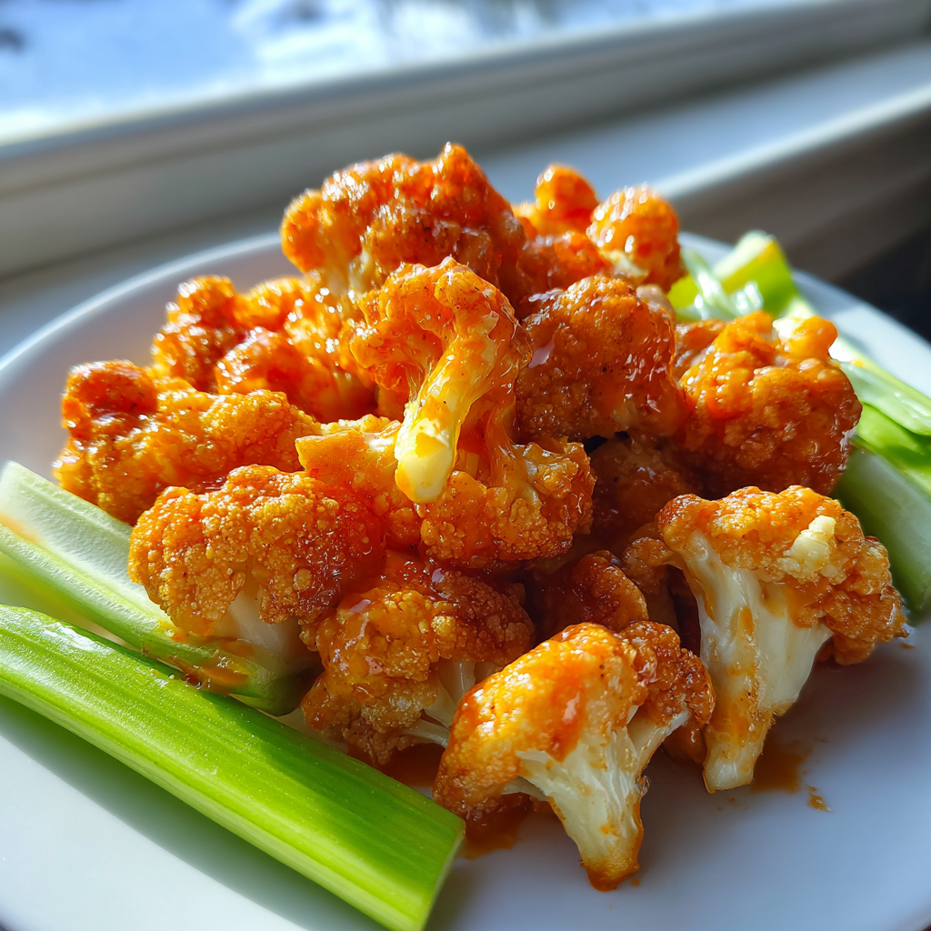 Buffalo Cauliflower Air Fryer: 20-Minute Spicy Delight