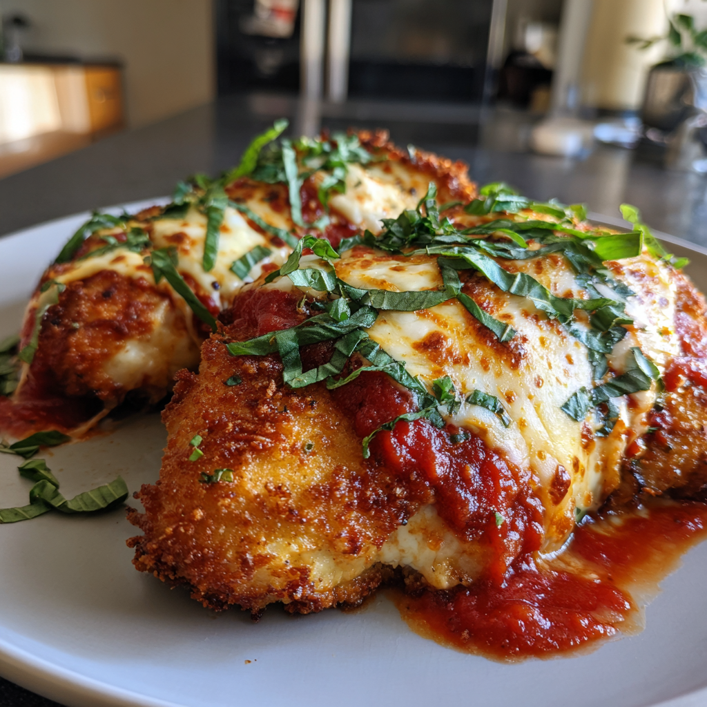 Chicken Parmesan Air Fryer: 4 Crispy Servings to Love