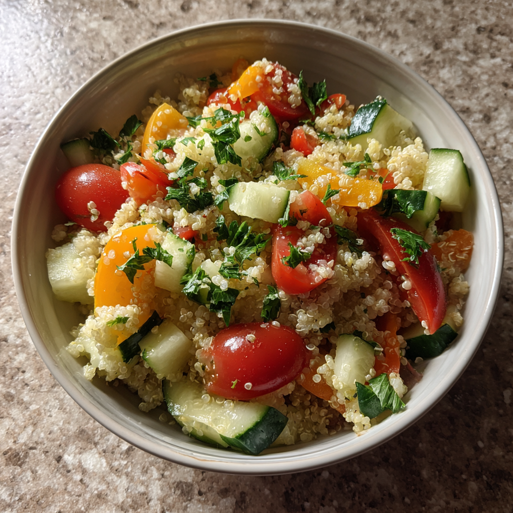 Lunch Ideas Vegetarian: 5 Fresh Quinoa Salad Recipes