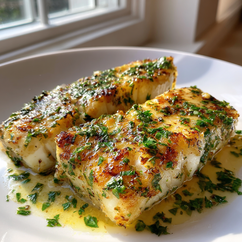 Oven Baked Garlic Butter Cod: 20-Minute Flavor Delight