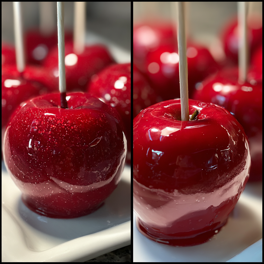 recipes dessert aesthetic: 5-Minute Candy Apple Delight